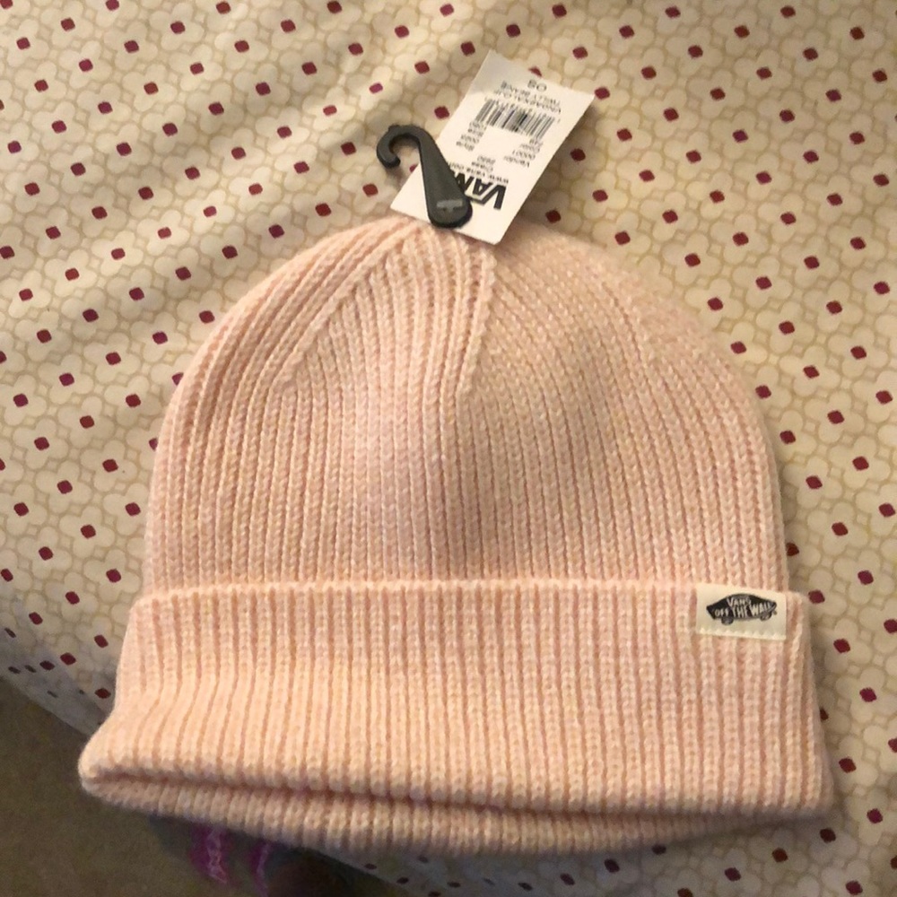 Pink VANS beanie